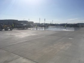 Commercial power washing