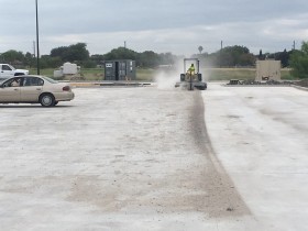 Construction clean and Power Wash and street sweeping