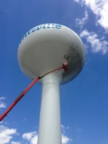 Water Tower Power-washing