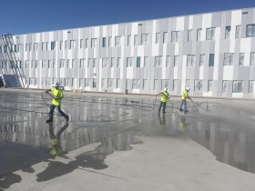 Coast Guard Building Power-Washing