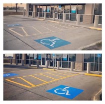 Parking Lot Re-Striping.